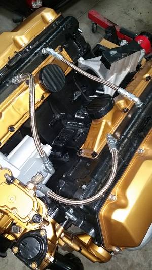 94.5-97 7.3L CNC Fabrication Passenger Side Replacement Hpop Line No Fittings CNC Fabrication