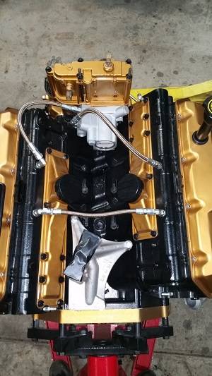 94.5-97 7.3L CNC Fabrication Passenger Side Replacement Hpop Line No Fittings CNC Fabrication