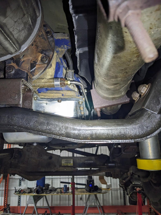 98.5-03 7.3L 4R100 Transmission Cooler Line Kit w/ 3/8 Inch Barbs CNC Fabrication