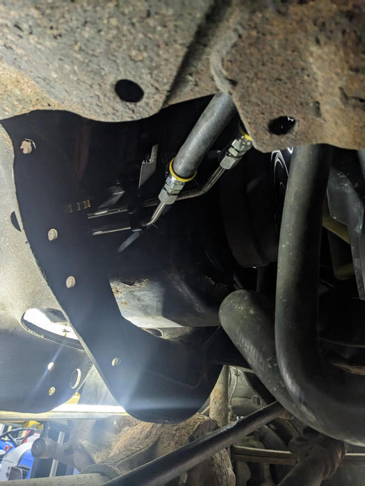 98.5-03 7.3L 4R100 Transmission Cooler Line Kit w/ 3/8 Inch Barbs CNC Fabrication