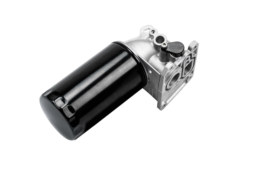 SPE Motorsport 2020+ 6.7 Powerstroke Oil Volume Solenoid Block Off.