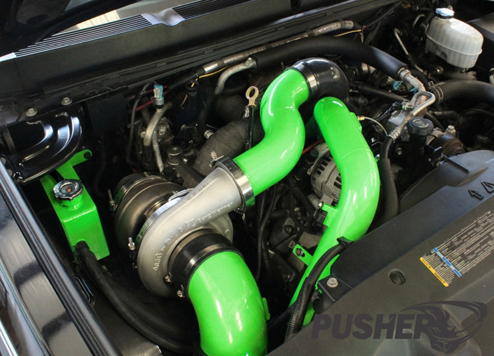 Pusher Max Compound Turbo System for 2006-2007 Duramax LBZ Trucks