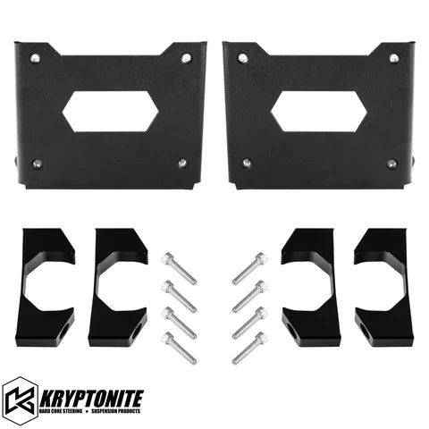 Kryptonite Death Grip Front Shock Reservoir Mount Kit 2014+ Ram 2500 / 3500