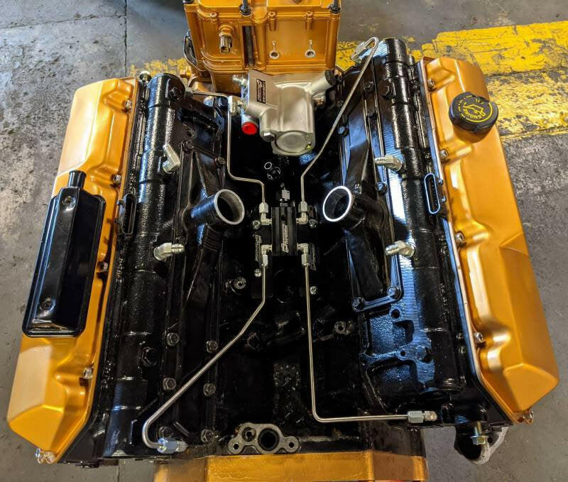 CNC Fabrication 94.5-97 7.3L 4-Line Feed Fuel Line Kit - CNC-7.3-OBS-4LFFBD