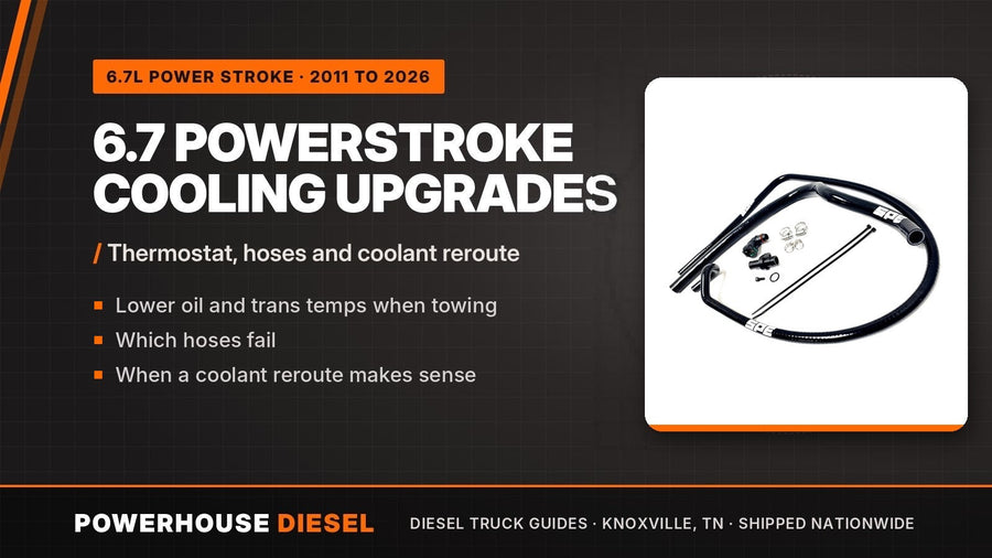6.7 Powerstroke cooling system