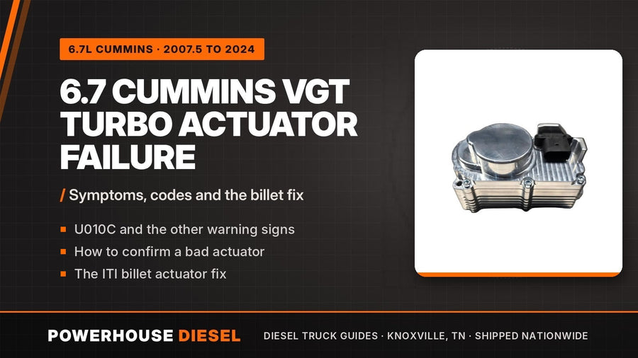 6.7 Cummins VGT turbo actuator