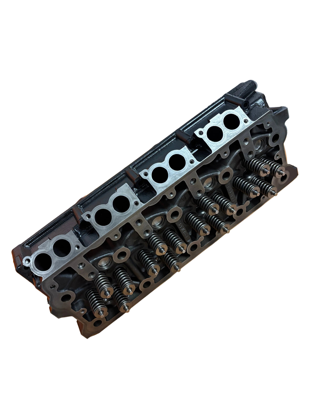 Powerstroke cylinder head intake ports, new casting machined in house