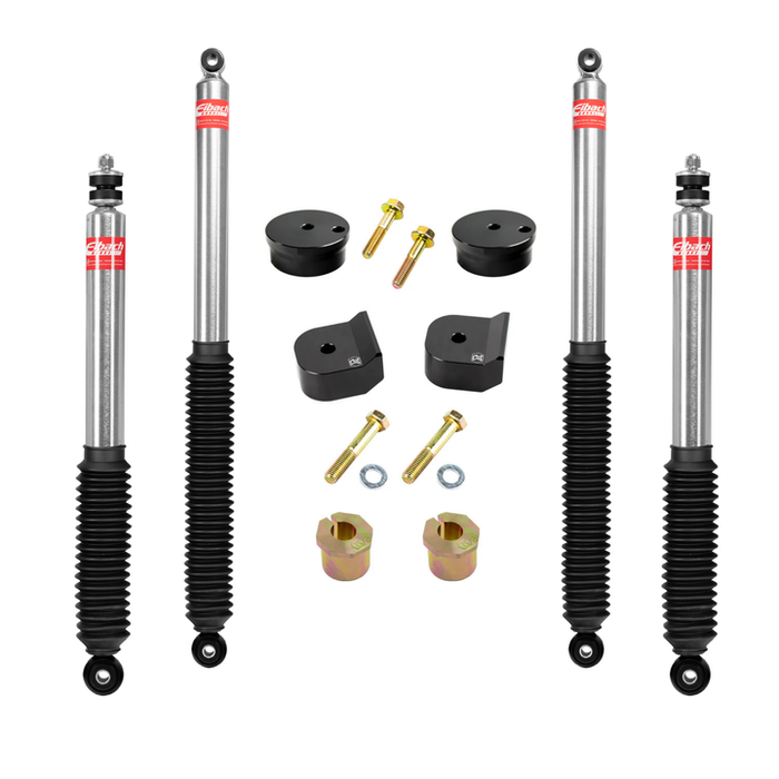 Kryptonite Stage 1 Leveling Kit with Eibach Shocks for 2005-2016 Ford Super Duty F-250/F-350.