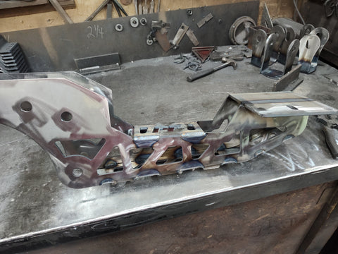 Pro Form Fab 17-22 Ford Super Duty F250/F350 Mini Cradle Style Fixed Length 4 Link Upgrade