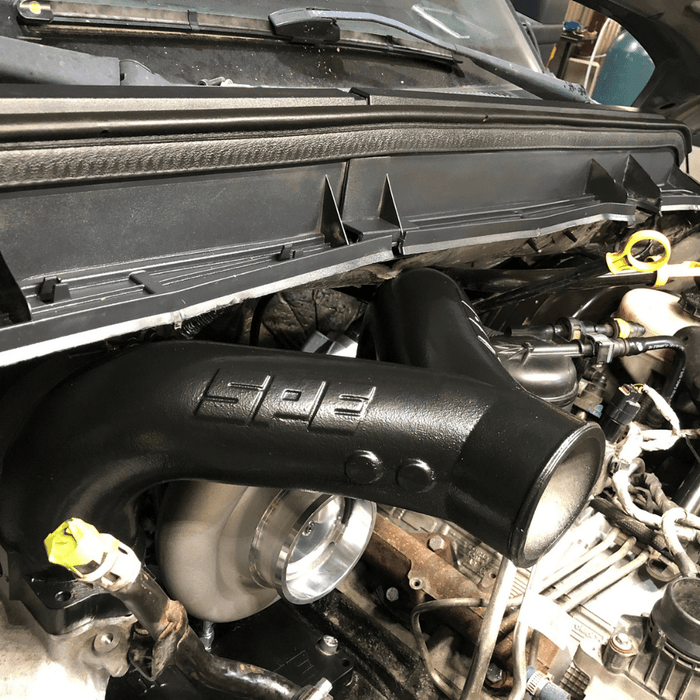 SPE Motorsport 2011–2026 6.7L Powerstroke Intake Piping Kit – Custom Powder Coated