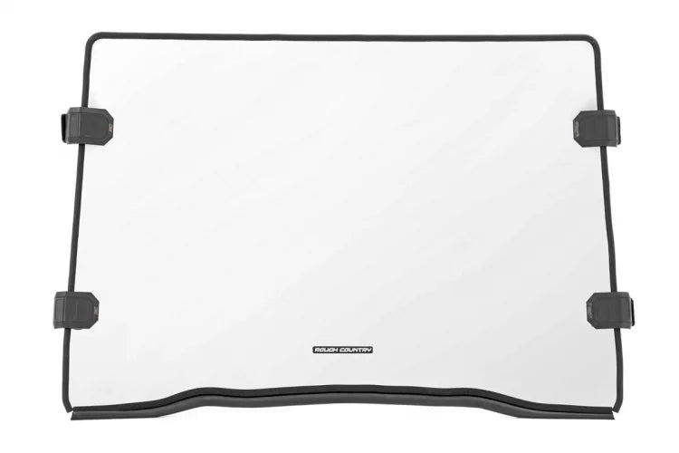 Polaris RZR Scratch Resistant Full Windshield For 2014-Pres Polaris Rzr 1000/900 Rough Country