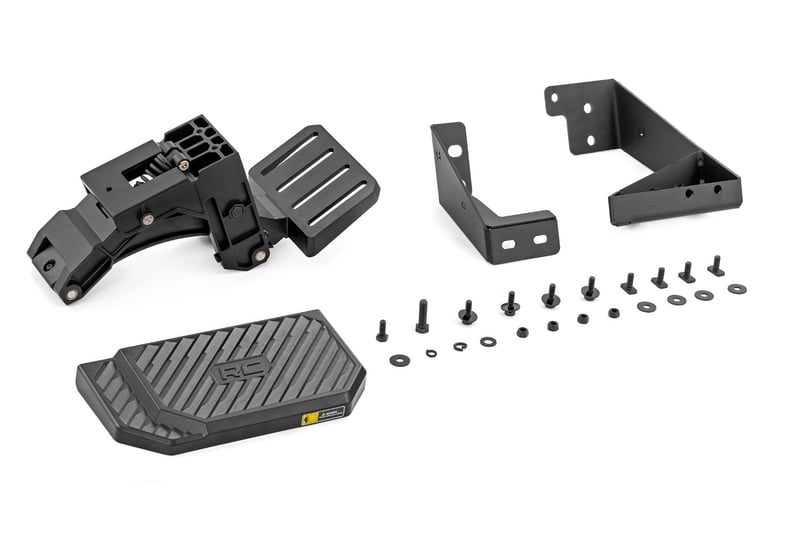 Rough Country Retractable Bed Step | Manual Pull | Chevy/GMC 2500HD/3500HD (11-14)