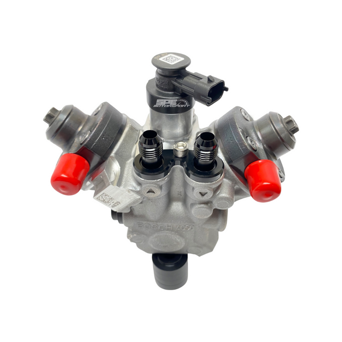 SPE Motorsport 6.7L Powerstroke CP4 Pump -6 AN Fittings.