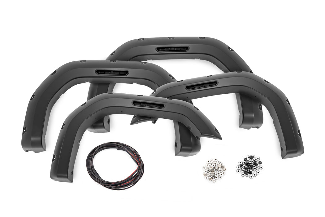 Pocket Fender Flares | GBD Aegean Stone | GMC Sierra 2500 HD/Sierra 3500 HD (20-26).