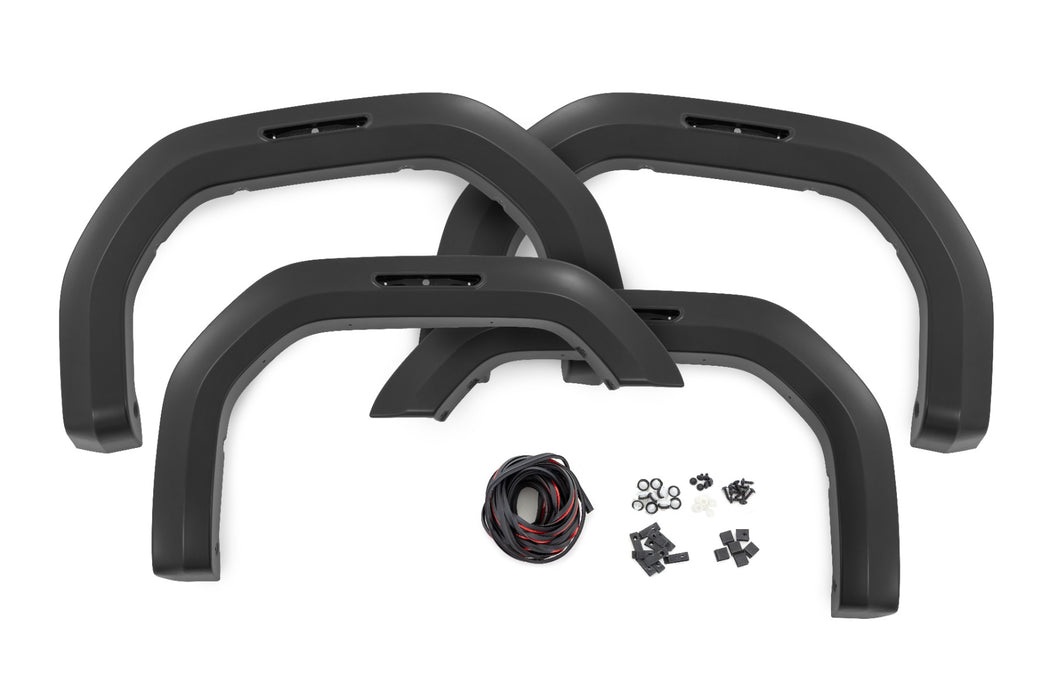 Sport Fender Flares | G42 Coastal Dune | GMC Sierra 2500 HD/Sierra 3500 HD (20-26).