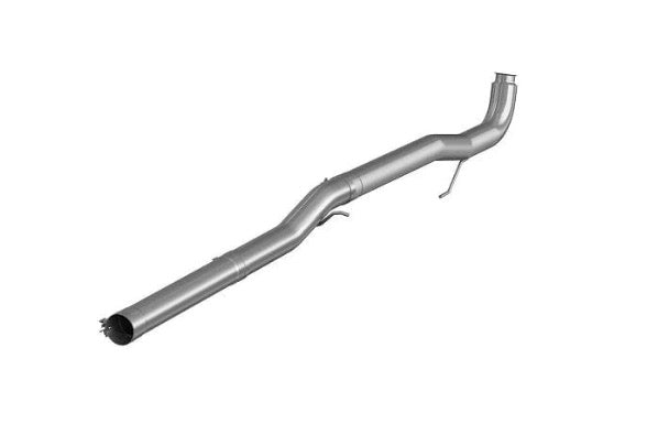 2011-2016 Duramax 6.6 Stainless Steel 4" Race Pipe - WITH MUFFLER.