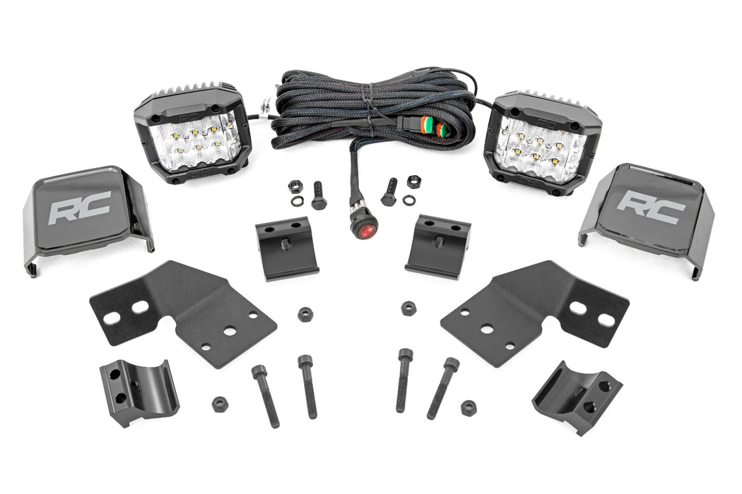 Rough Country LED Light Kit | Front Mount | Polaris XPEDITION ADV 5