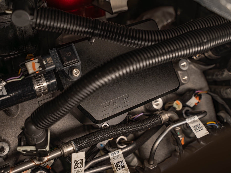 SPE Motorsport 2025+ 6.7L Powerstroke Recirculating CCV.