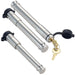 Gen-Y InfiniteRule (2) 3/4in x 3-7/8in Hitch Locks (1) 5/8in x 3-5/8in 3.0in Receiver Lock w/6 Keys.