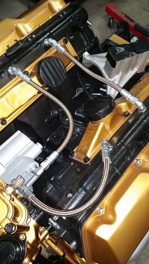 98.5-03 7.3L CNC Fabrication Passenger Side Replacement Hpop Line No Fittings