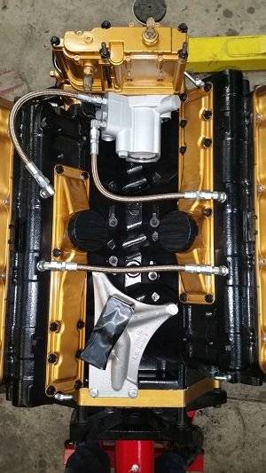 98.5-03 7.3L CNC Fabrication Passenger Side Replacement Hpop Line No Fittings