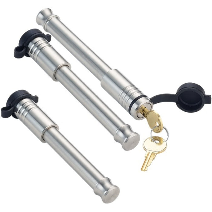 Gen-Y InfiniteRule (2) 5/8in x 3-5/8in Hitch Locks (1) 5/8in x 3-1/8in 2.5in Receiver Lock w/6 Keys.