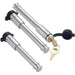 Gen-Y InfiniteRule (2) 5/8in x 3-5/8in Hitch Locks (1) 5/8in x 3-1/8in 2.5in Receiver Lock w/6 Keys.