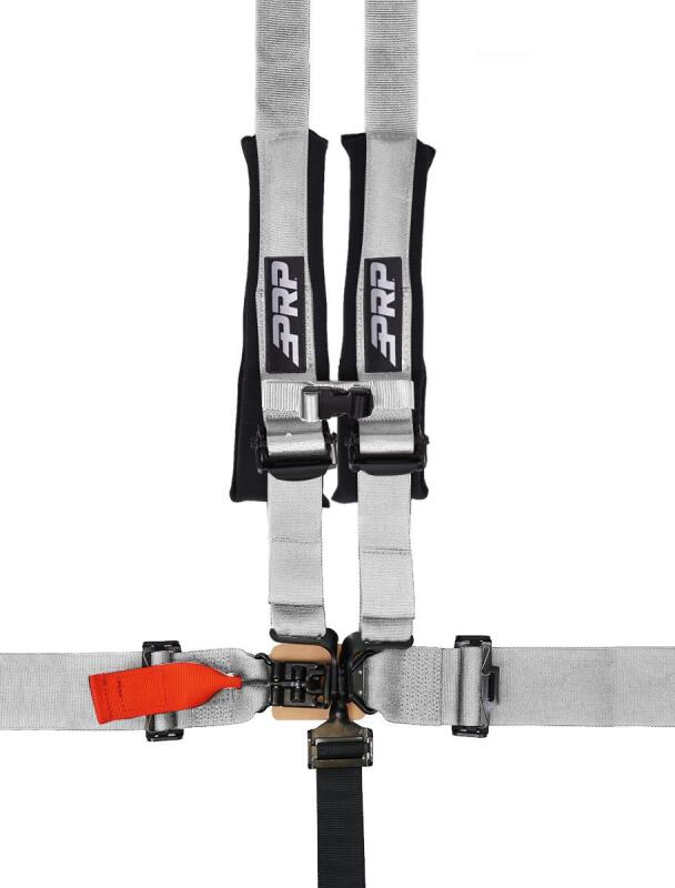 PRP 5.2 Harness - Silver | Seat Belts & Harnesses PRP Seats