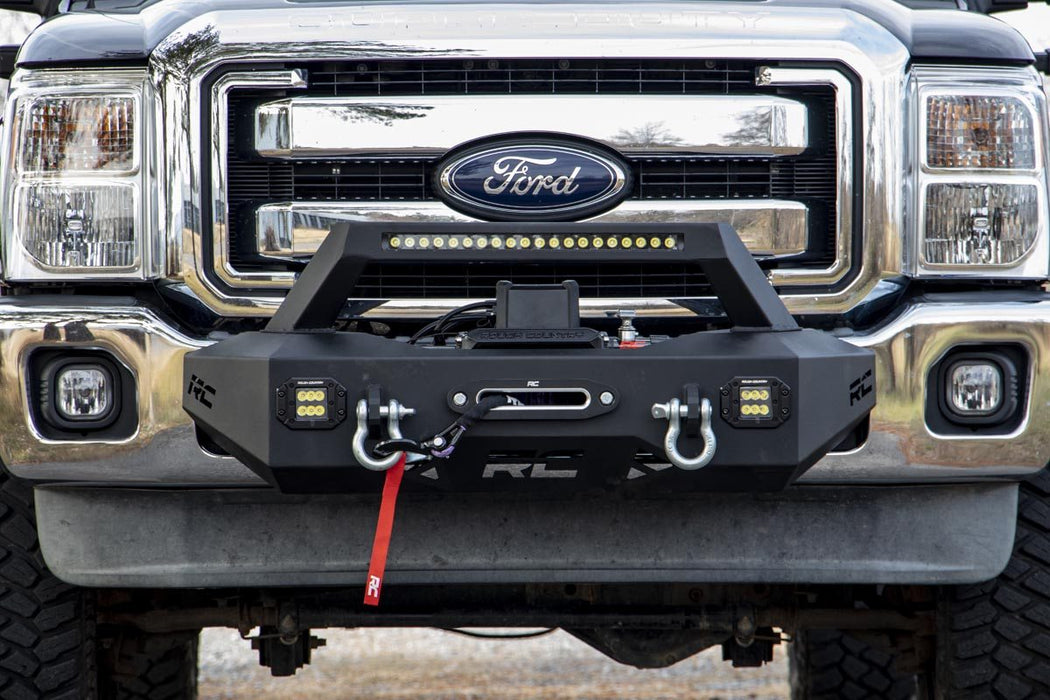 EXO Winch Mount System 11-16 Ford F-250/F-350 Rough Country