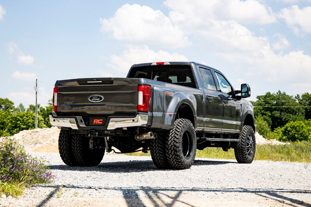 4.5 Inch Inch Ford Suspension Lift Kit w/ Vertex Shocks and Front Driveshaft 17-20 F-350 4WD Diesel Dually Rough Country