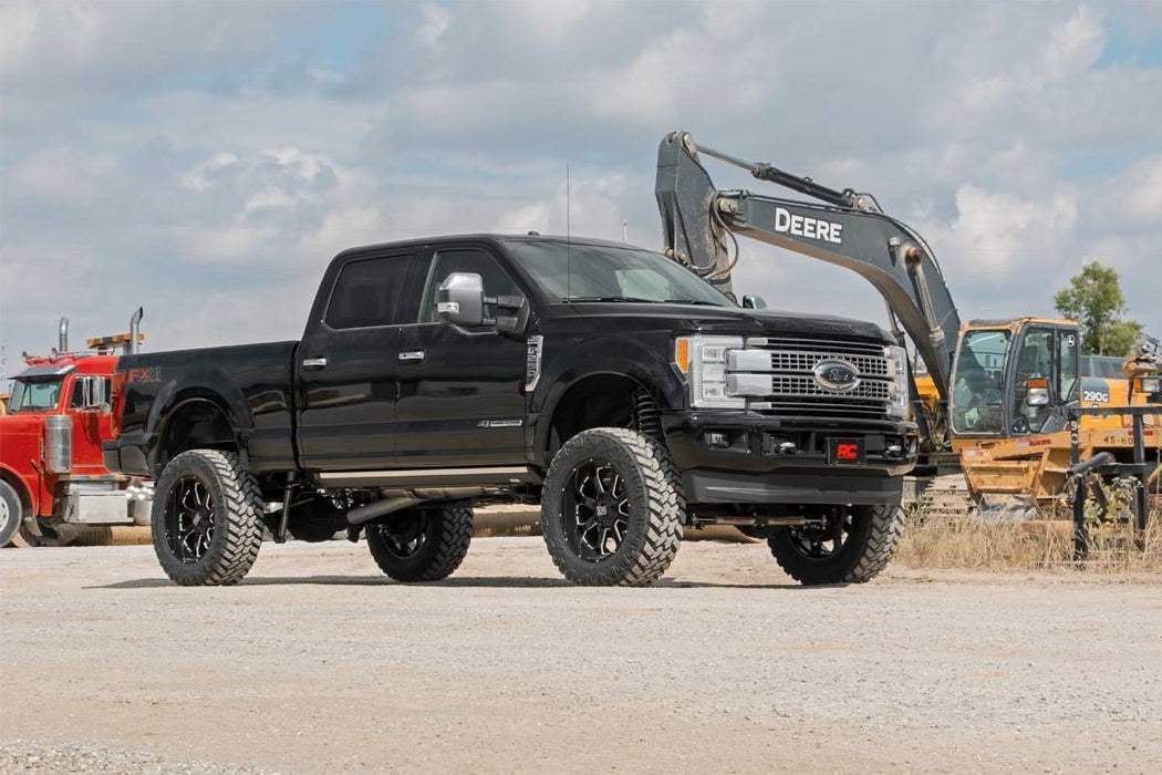 6 Inch Ford 4-Link Suspension Lift Kit Rear 17-19 F-250 4WD Diesel w/Overloads Rough Country