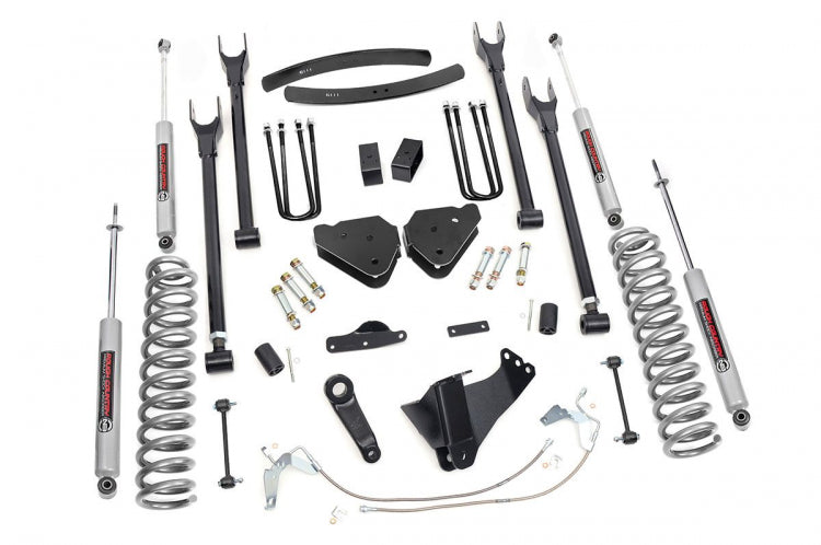 6 Inch Ford Suspension Lift Kit Diesel 08-10 Ford Super Duty 4WD Rough Country