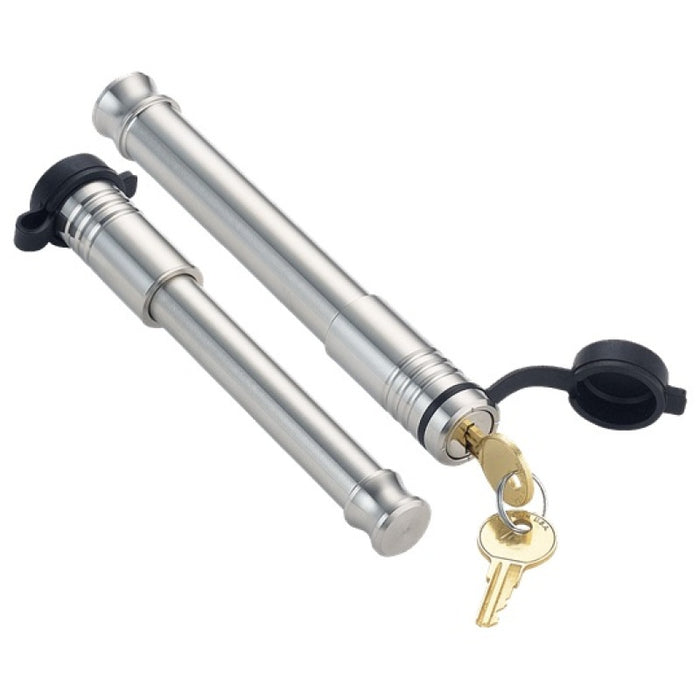 Gen-Y InfiniteRule (1) 3/4in x 3-7/8in Hitch Lock (1) 5/8in x 3-5/8in 3.0in Receiver Lock w/4 Keys.