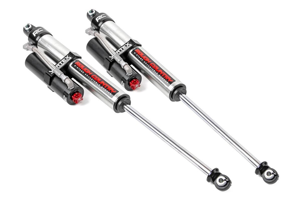 Rough Country Vertex 2.5 Adjustable Rear Shocks | 4-8" | Ford F-250 Super Duty 4WD (17-25)