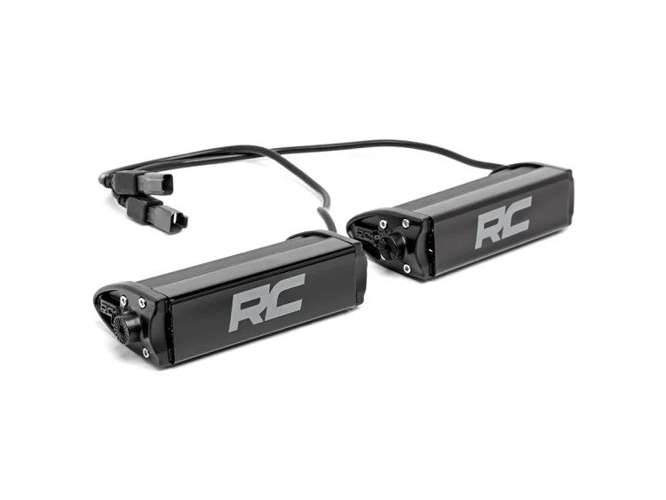 6 Inch CREE LED Light Bars Pair Black Series Rough Country