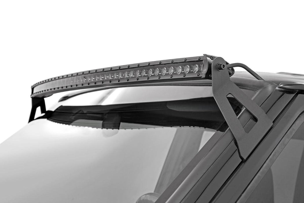 50 Inch Curved CREE LED Light Bar Single Row Black Series Rough Country