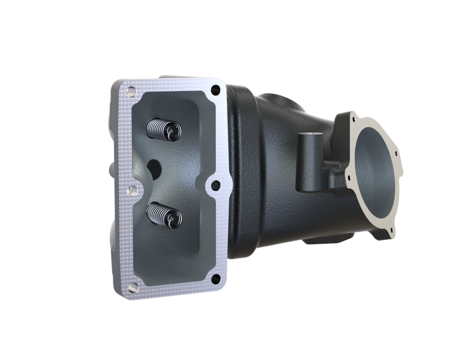 S&B Intake Elbow, Matte black, Dodge Ram 2500/3500 6.7L Cummins Intake Elbow, EGR Compatible, 2019-24