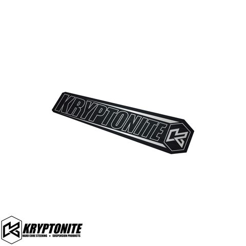 Kryptonite Upper Control Arm Logo Plate UCA88