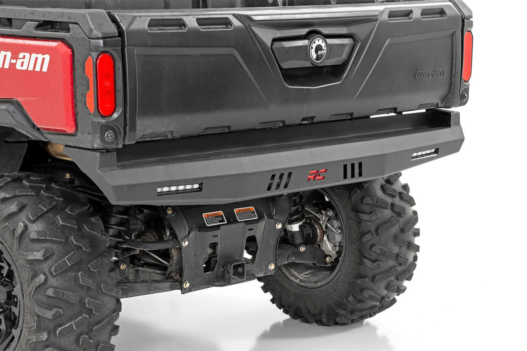 Can-Am/Polaris Rear Bumper For 16-21 Defender and 18-21 Ranger Rough ...
