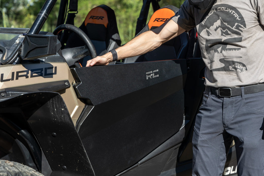 Aluminum Lower Half Doors Polaris RZR XP 1000 (14-21) Rough Country