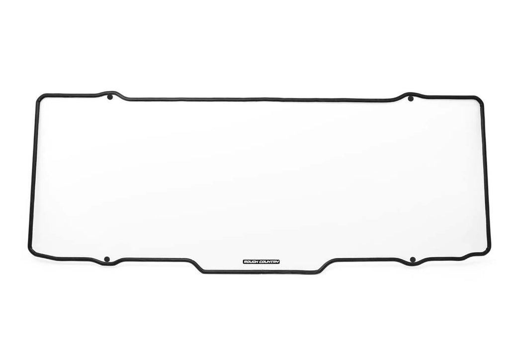 Polaris Scratch Resistant Rear Windshield Panel 16-20 Ranger 1000XP/13-20 Ranger 900XP Rough Country