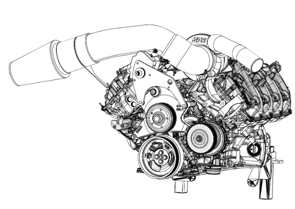 SPE Motorsport 6.7L Powerstroke Big AF Intake.