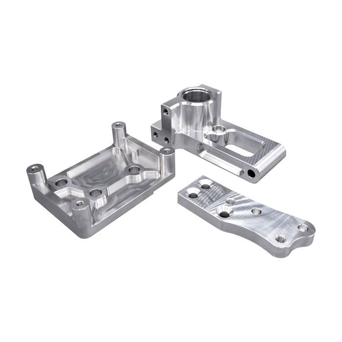 Firepunk Lower Coolant Neck, Tensioner, and A/C Bracket.
