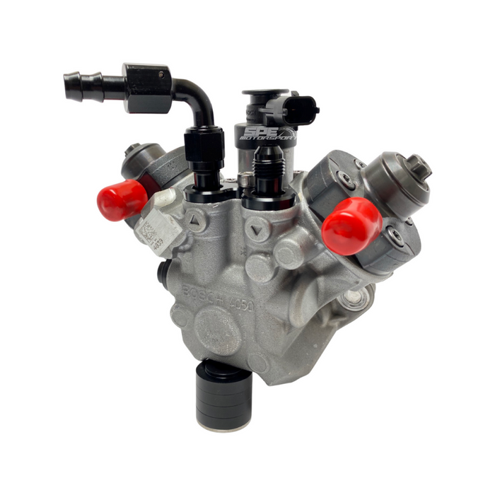 SPE Motorsport 6.7L Powerstroke CP4 Pump -6 AN Fittings.
