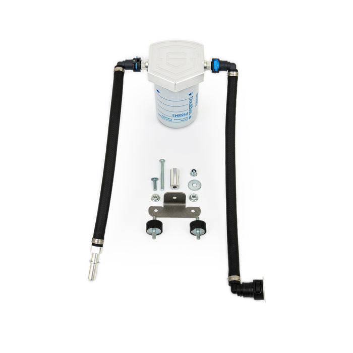 S&S Diesel Motorsport Gen2.1 6.7L Power Stroke CP4 Disaster Prevention Kit Return Filter Assembly.