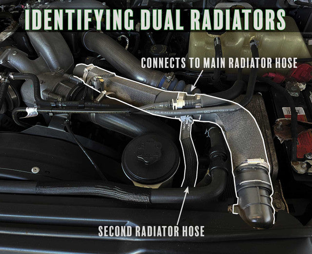 Pusher HD Upper Coolant Tube for 6.7L Powerstrokes