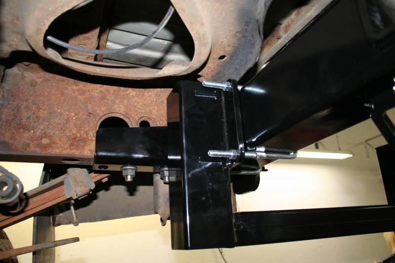 Wehrli Big Hitch Products Clamp On Sled Stops - BEHIND Roll Pan