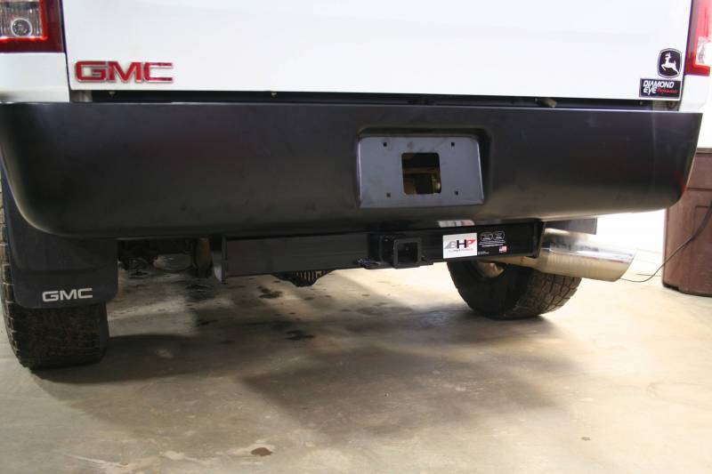 Wehrli Big Hitch Products 2007.5-2010 GM Long Box BELOW Roll Pan 2 Inch Receiver Hitch