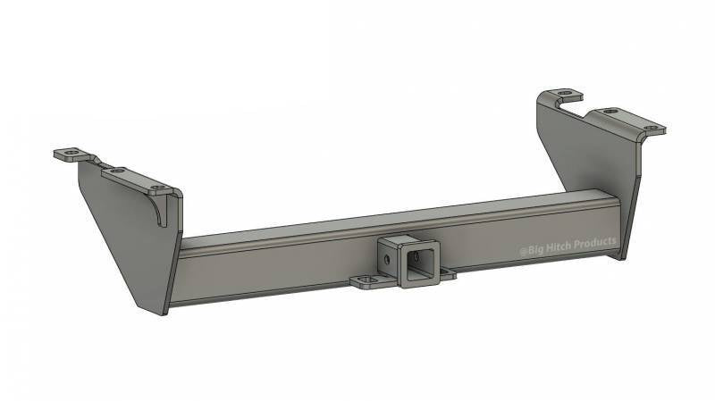 Wehrli Big Hitch Products 2007.5-2010 GM Long Box BELOW Roll Pan 2 Inch Receiver Hitch