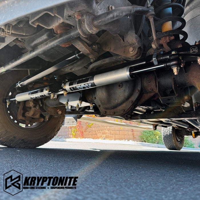 Kryptonite Dual Steering Stabilizer Kit With Fox 2.0 Shocks For Ram 2500/3500 2003-2013